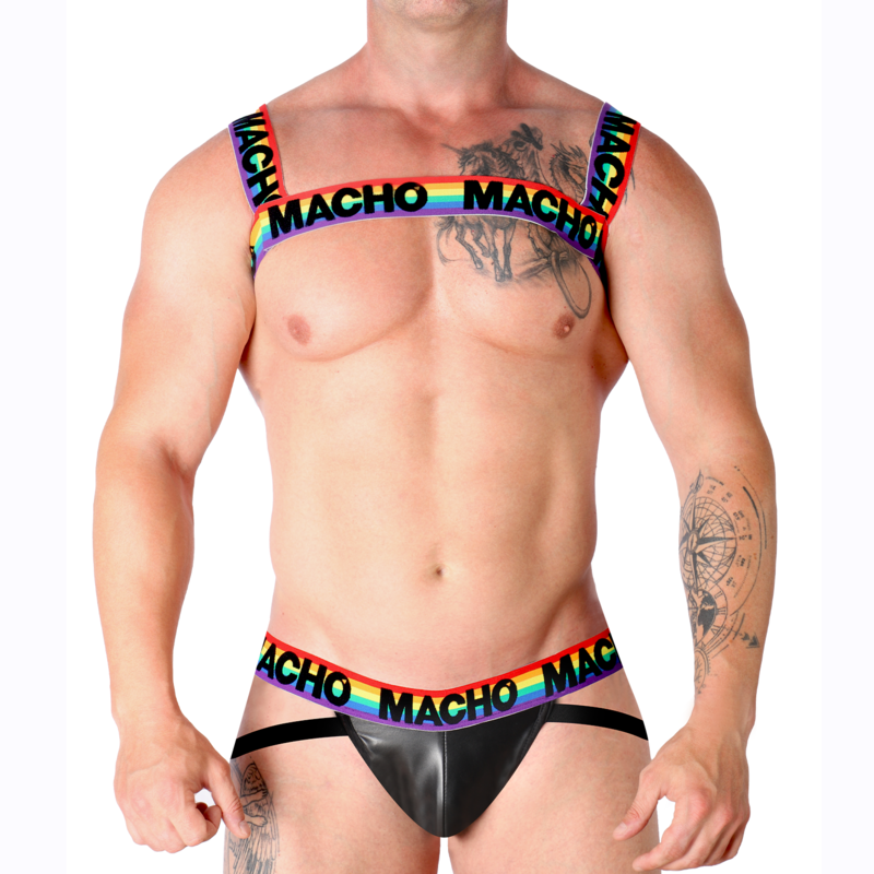 Macho - Harnais Double Pride Limited